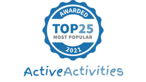 Awarded Top25 Most Popular Active Activities in 2021